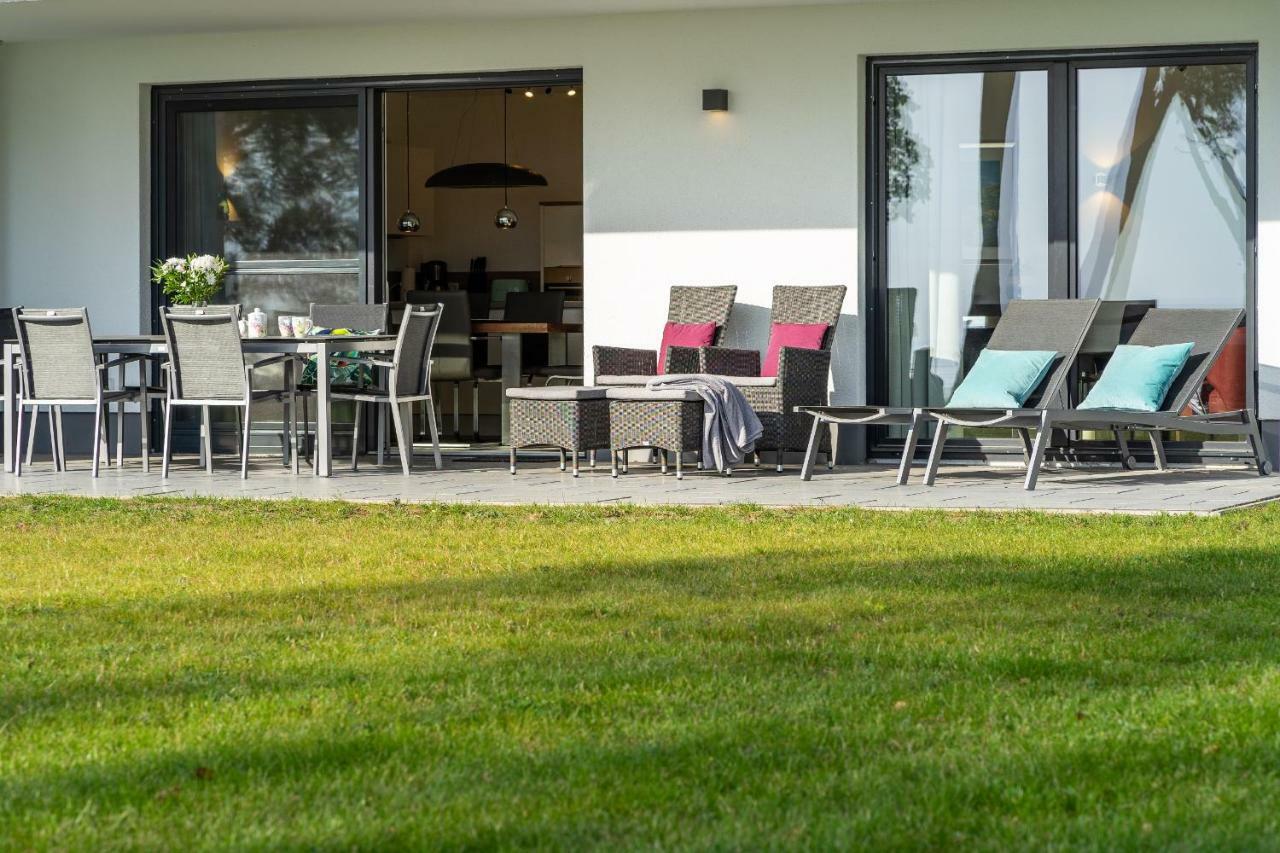 Terrassenwohnung "Haffparadies" - Oase Am Haff Garz  Exteriér fotografie